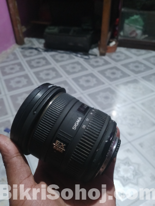 Sigma 10-20mm Camera Lens, Made in Japan, Used for 1 Year